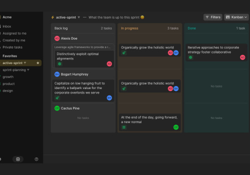 Project Scheduling and Prioritization Planning